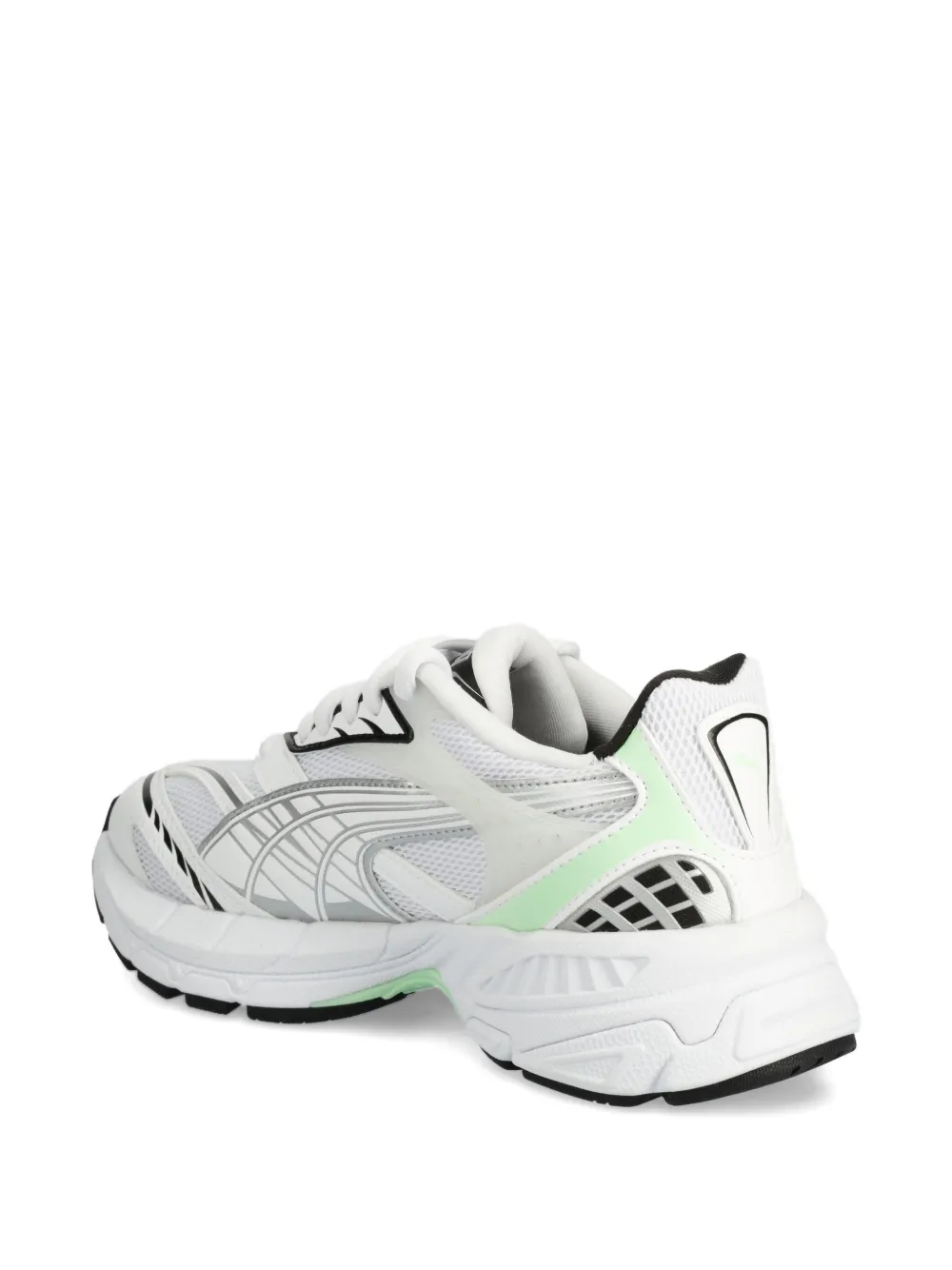 Puma Lace-up Low-top Sneakers In White