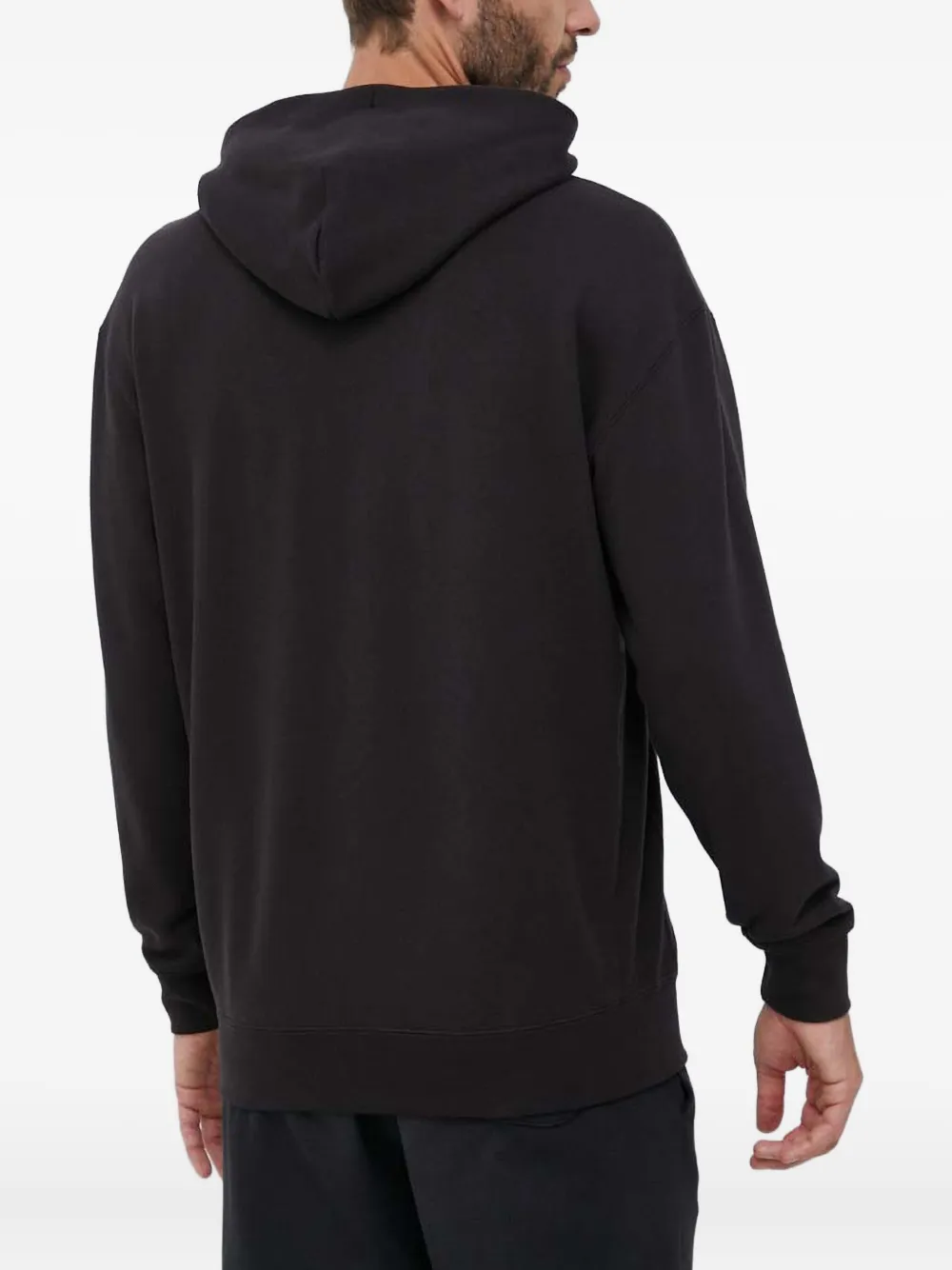 PUMA Hoodie met print Zwart