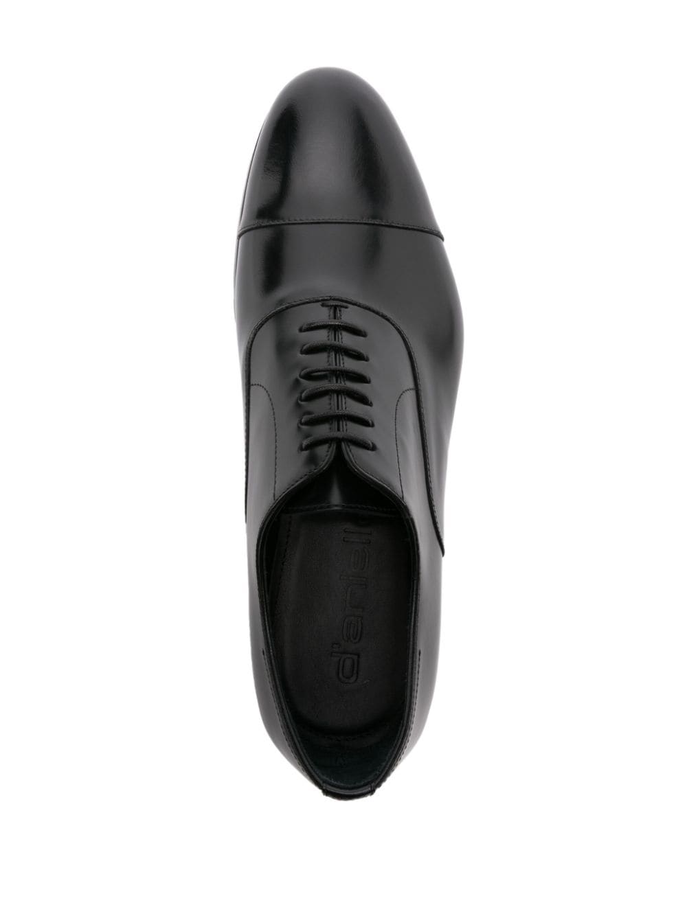Shop D4.0 Smooth-leather Oxford Shoes In Black