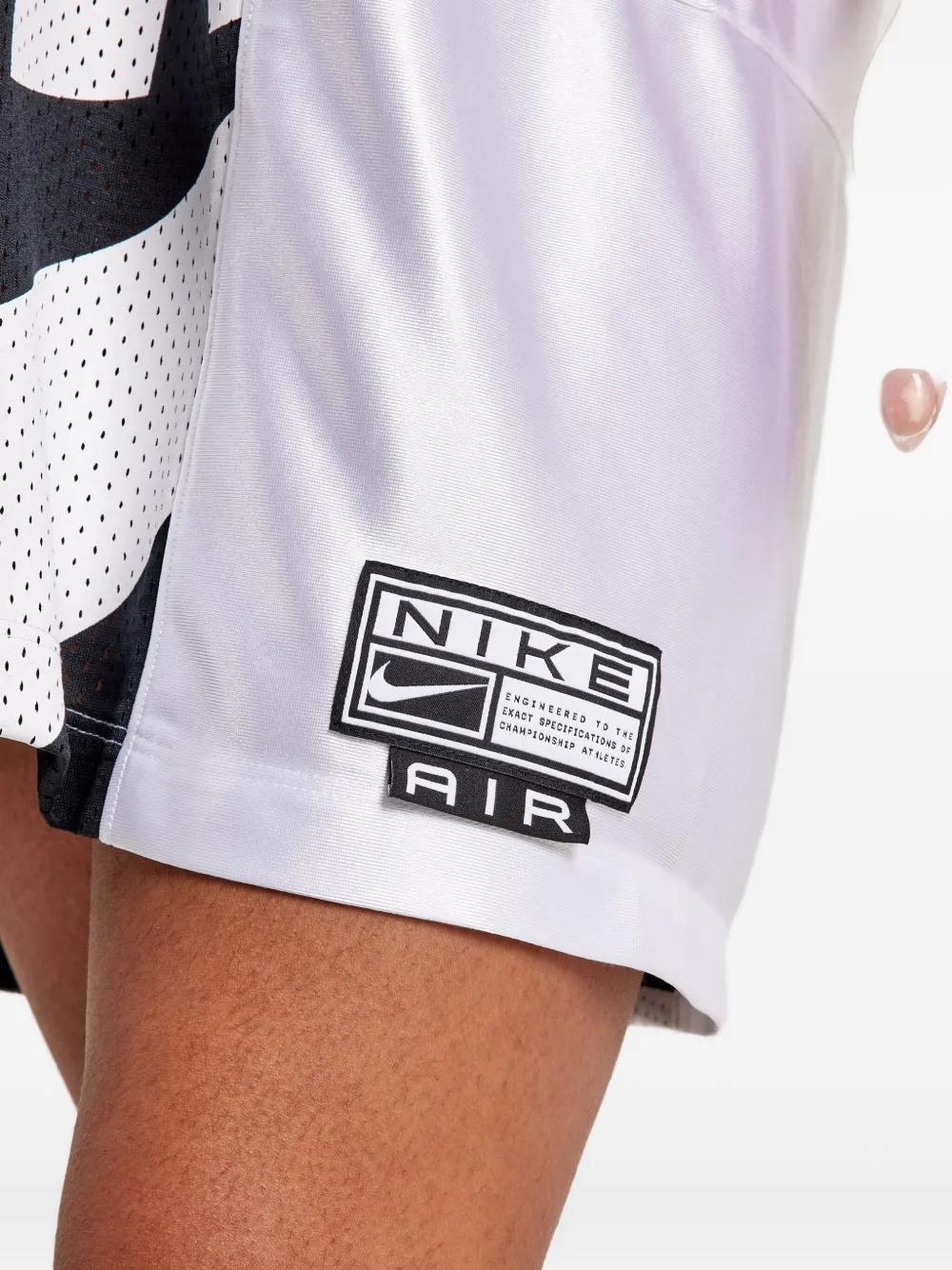 Nike Logo-print Mini Dress In White