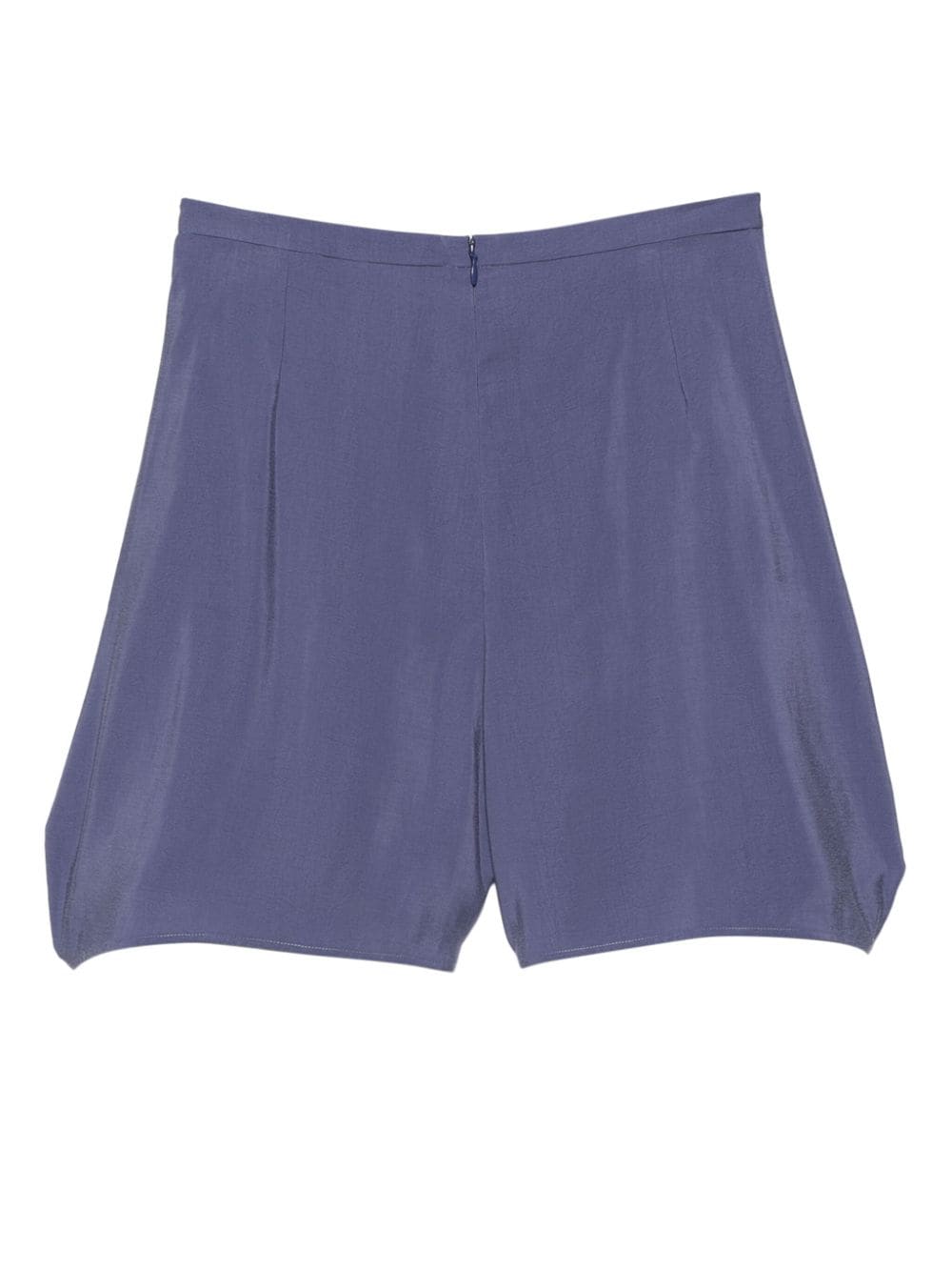 Shop Emporio Armani Side-tie Shorts In Purple