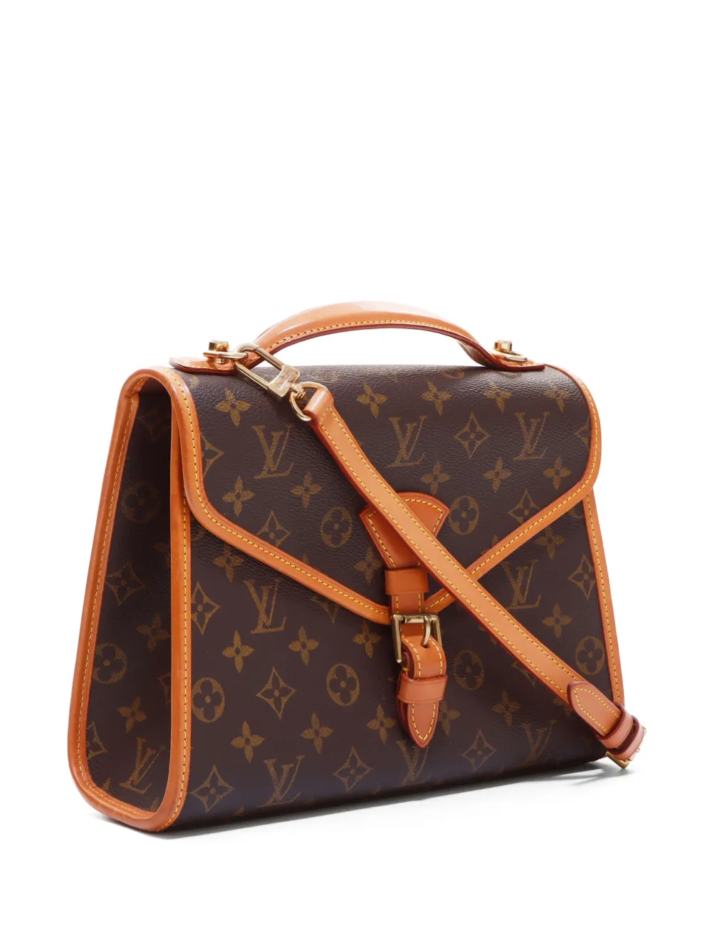 Pre-owned Louis Vuitton 1999 Bel Air Two-way Shoulder Bag In Brown