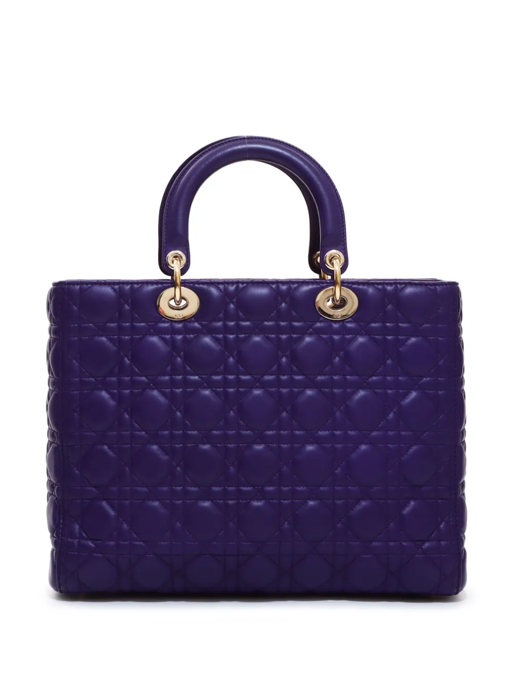 Christian Dior Pre-Owned Lady Dior two-way handbag - Paars