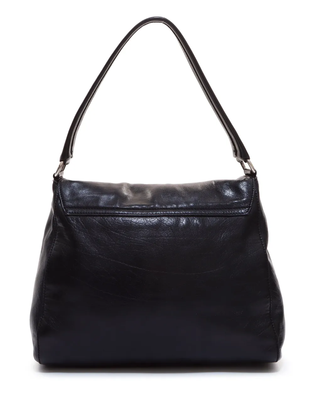 Prada Pre-Owned push-lock flap shoulder bag - Zwart