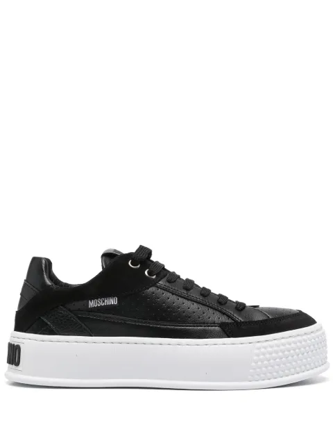 Moschino logo-embossed sneakers MA15394G1LMFE - 0