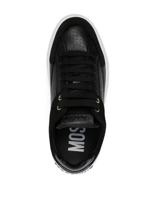 Moschino logo-embossed sneakers MA15394G1LMFE - 3
