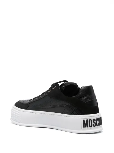 Moschino logo-embossed sneakers MA15394G1LMFE - 2