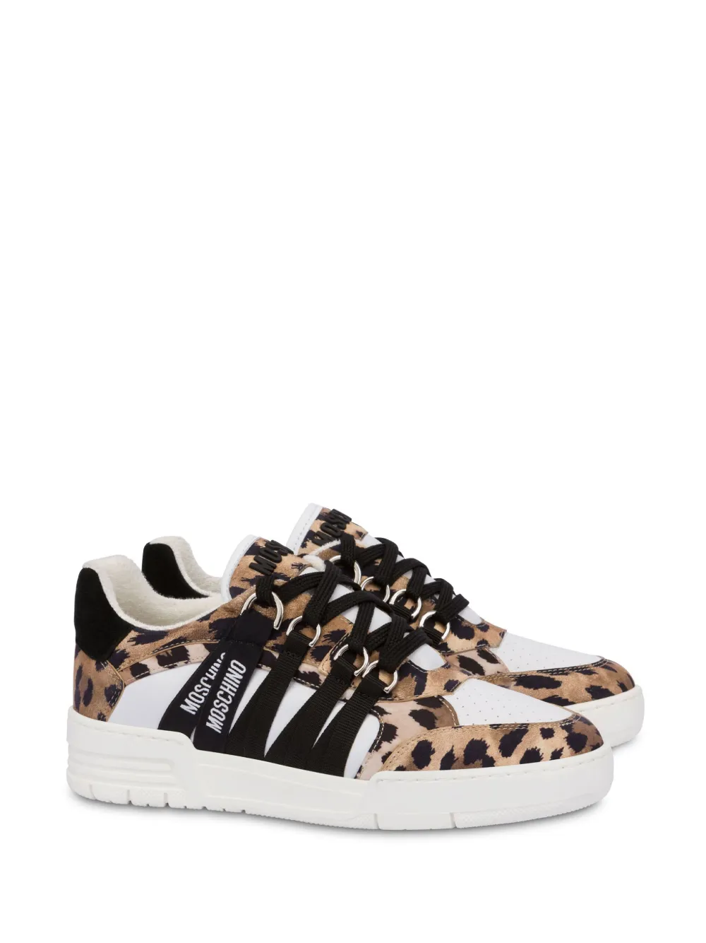 Moschino Badpak met print - Bruin
