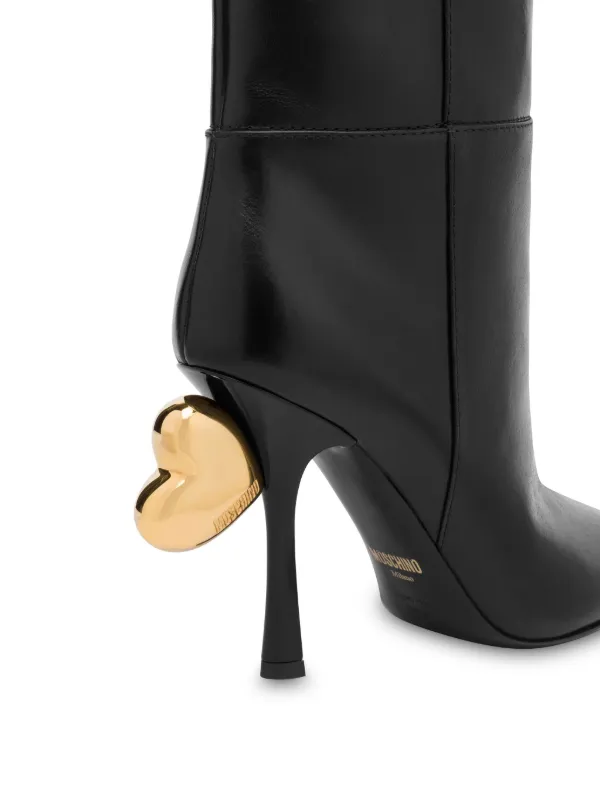Moschino high heel boots store