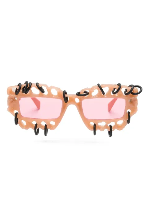 Kuboraum Mask X6 sculpted-frame sunglasses