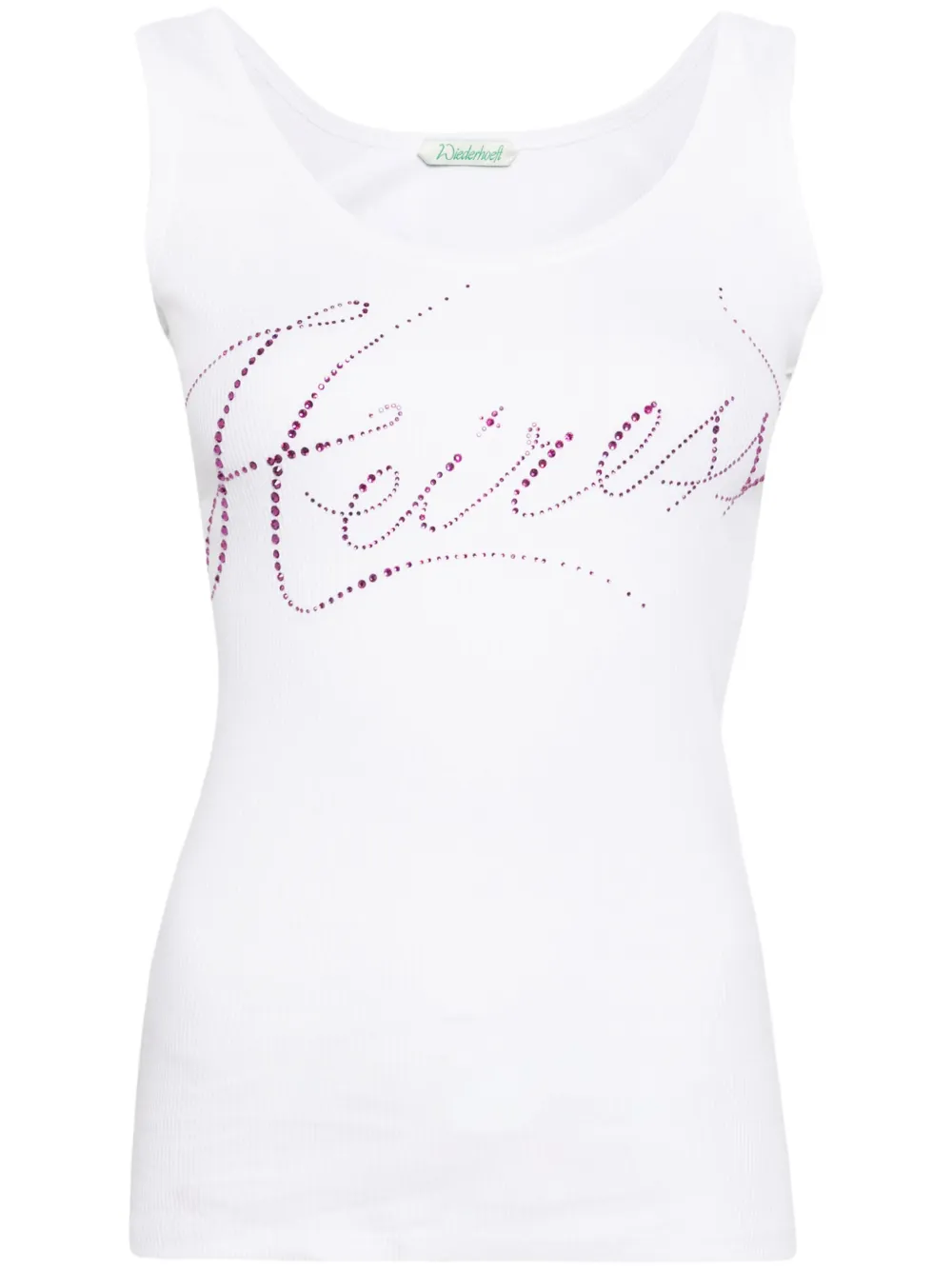 Heiress crystal-embellished tank top