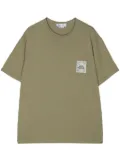 ACT Nº1 logo-print cotton t-shirt - Green