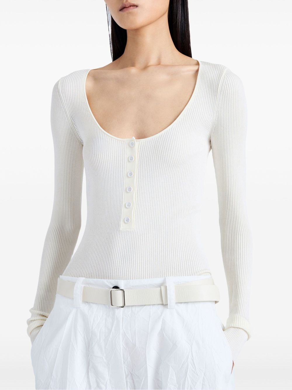 Proenza Schouler fine-knit long-sleeve cardigan Women