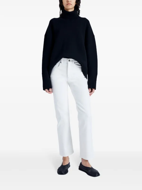 最大12%OFFクーポン Proenza Schouler Jasper ハイウエスト ジーンズ | ホワイト パンツ