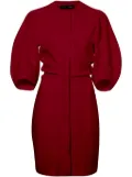 Proenza Schouler Goldie puff-sleeve minidress - Red