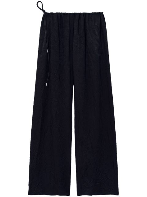 Proenza Schouler White Label Anders crinkled-finish trousers Women