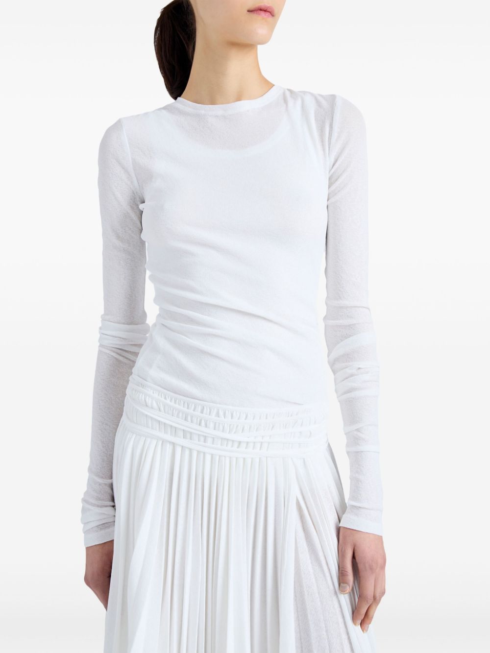 Proenza Schouler white Roger layered top Women