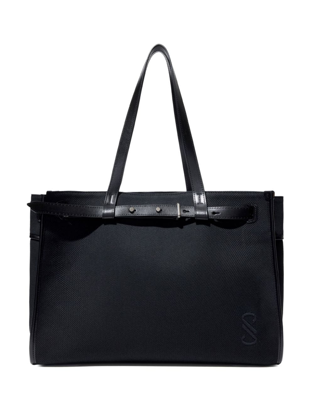 Shop Proenza Schouler Belted Tote Bag In Black