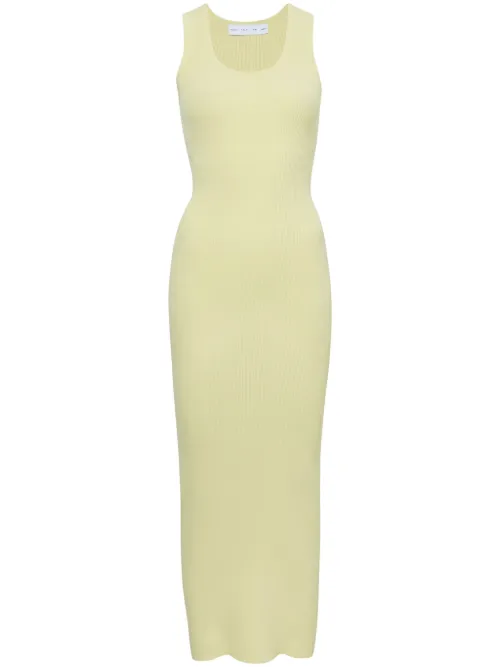 Robe longue à design nervuré - Proenza Schouler White Label - Modalova