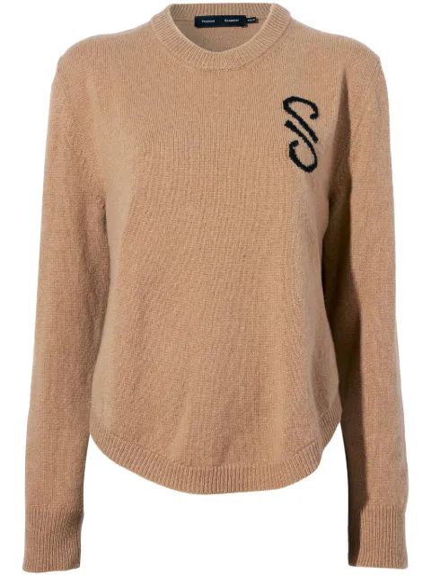 Proenza Schouler Harrison monogram-jacquard jumper