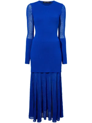 victoria beckham batwing midi dress Batwing Sleeve Midi Dress