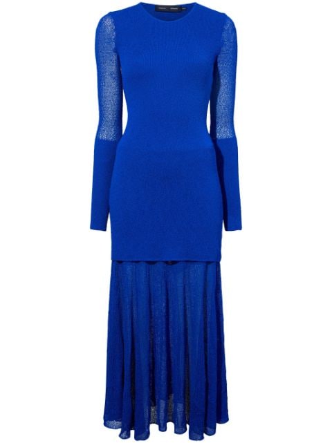 Proenza Schouler Anita fine-knit maxi dress