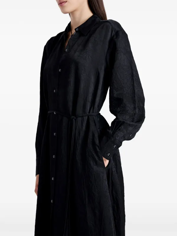 送料関税込★Proenza Schouler★WhiteLabelネルソンシャツドレス Proenza Schouler White Label テクスチャード シャツドレス