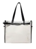 Proenza Schouler belted canvas tote bag - Neutrals