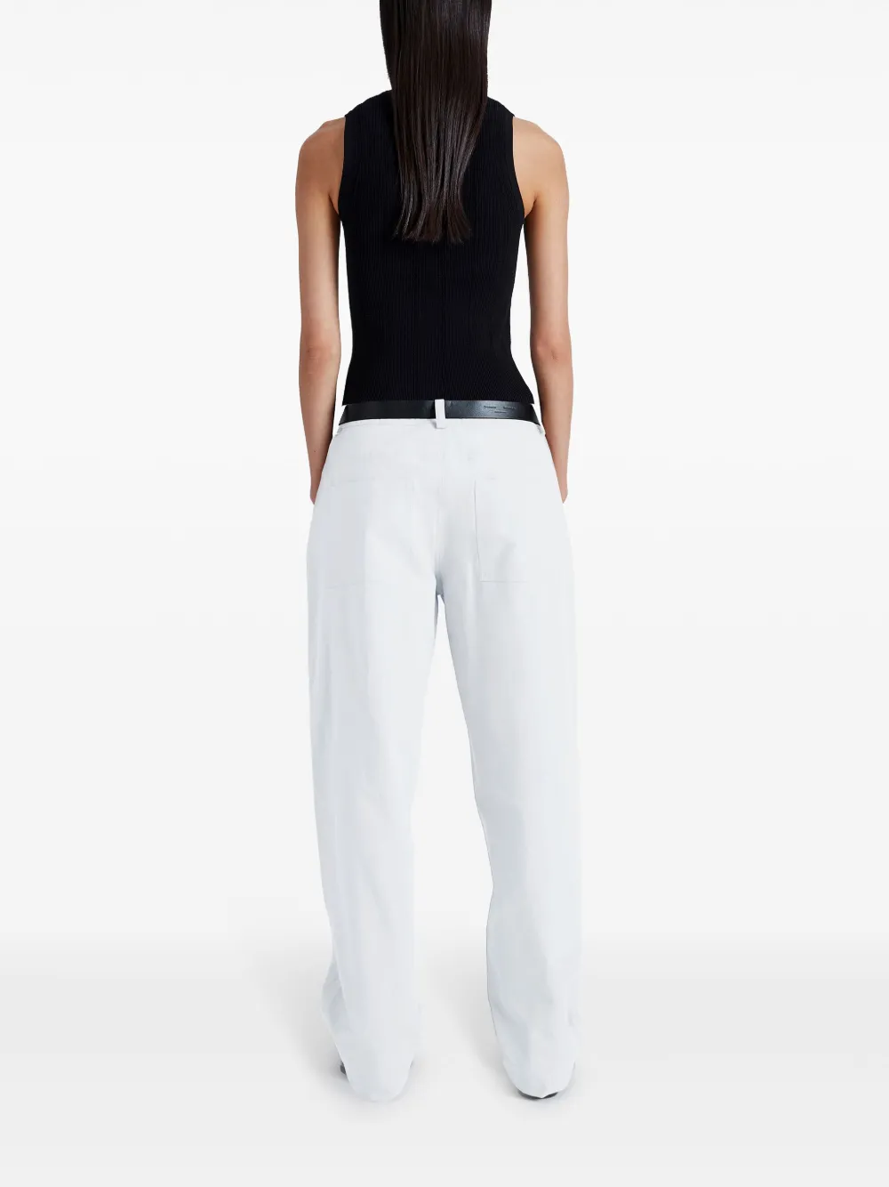 Affordable Proenza Schouler White Label mid-rise cotton cargo pants Women