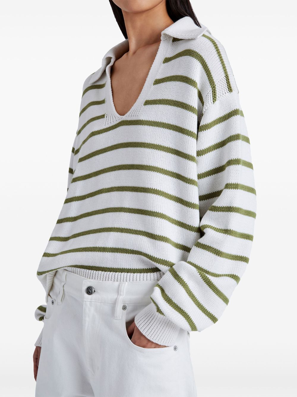 Proenza Schouler White Label Murphy sriped sweater Women