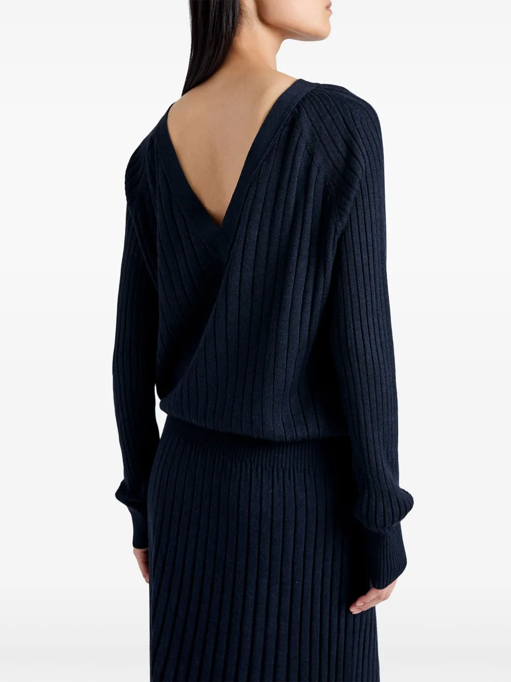 Proenza Schouler Eden ribbed-knit midi dress Women