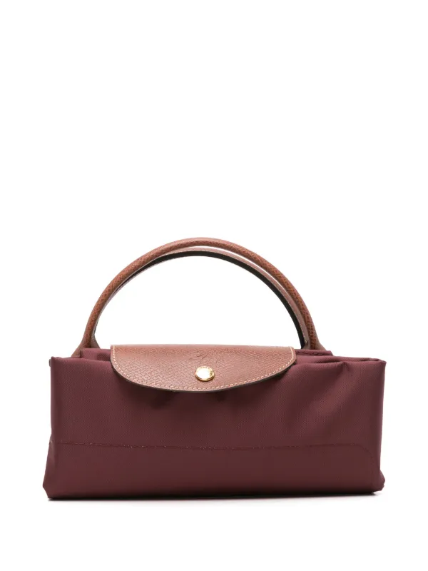 Longchamp Medium Le Pliage Holdall Red FARFETCH AE