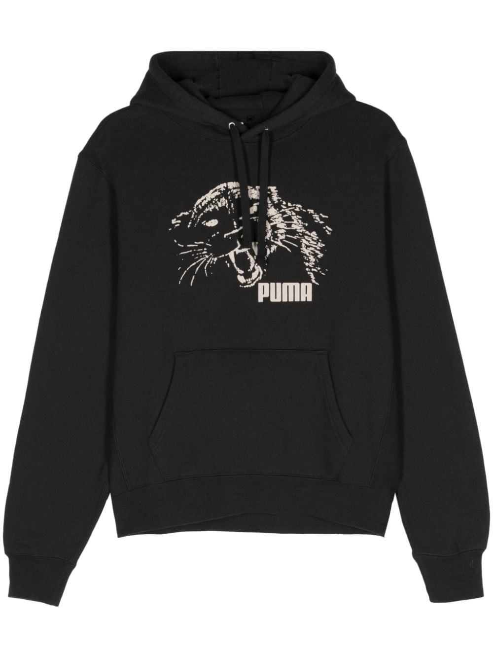 Noah Ny X Puma Logo-print Hoodie In Black