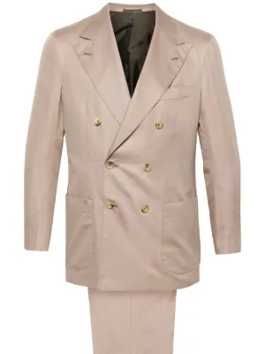Kiton double breasted suit cheap