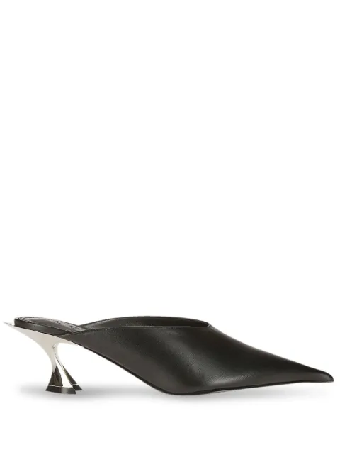 Mugler Fang 55mm pointed-toe mules
