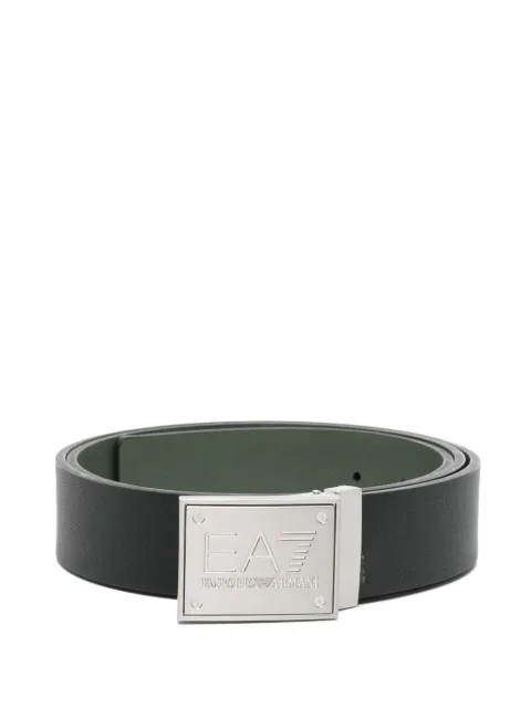 Ea7 Emporio Armani logo-engraved belt