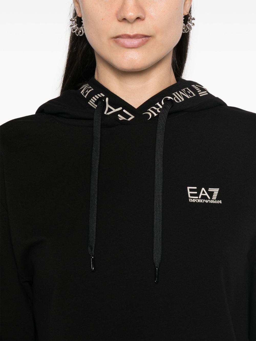 Ea7 Emporio Armani logo-tape tracksuit Women