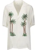 P.A.R.O.S.H. palm tree-motif shirt - White