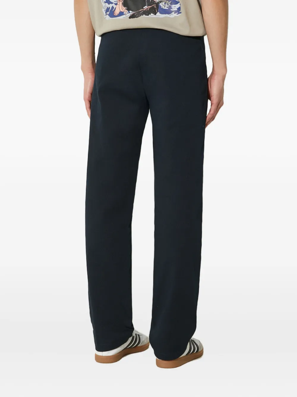 Norse Projects Aros broek van stretch-katoen Blauw