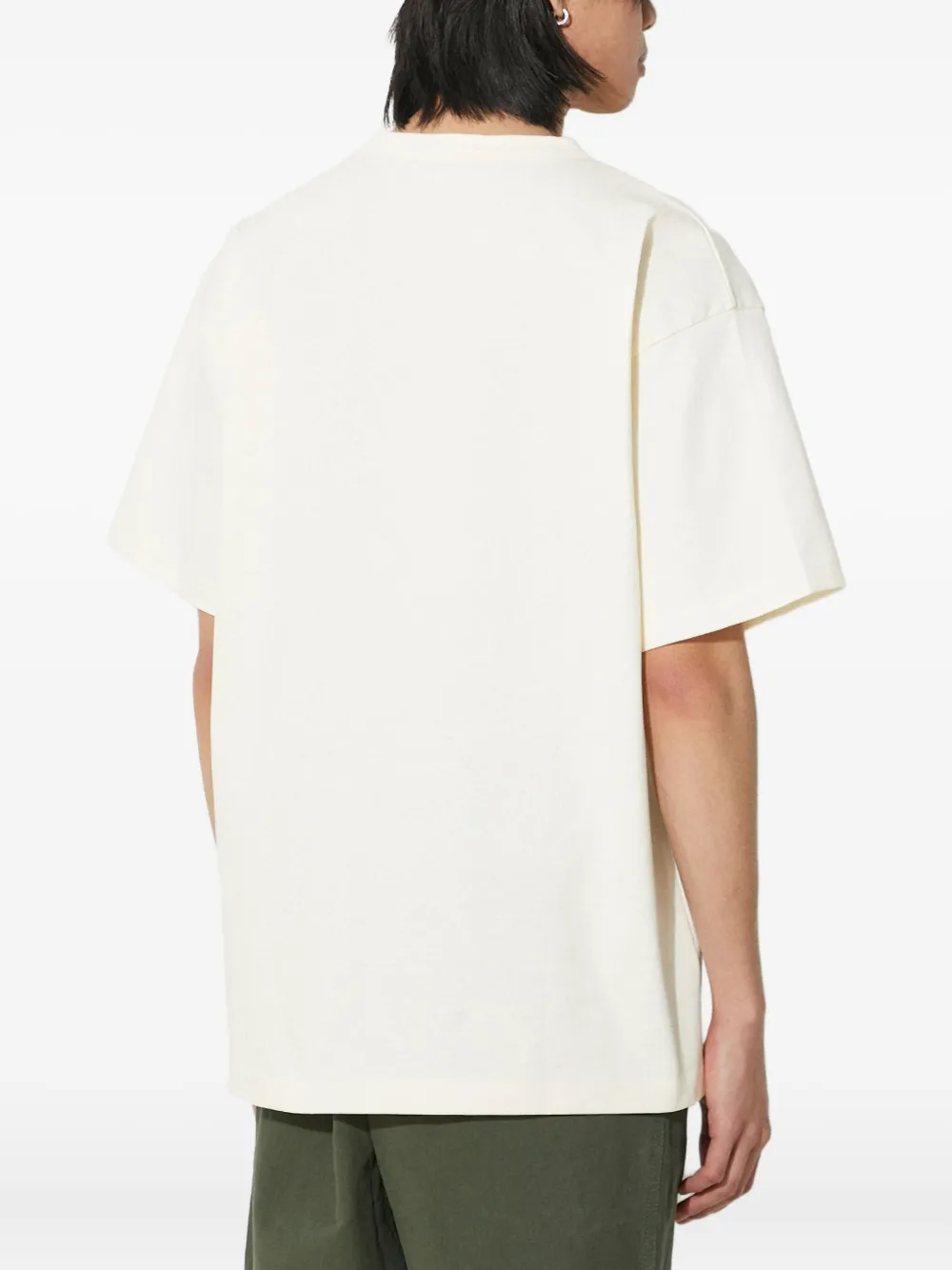 Norse Projects T-shirt met korte mouwen Beige