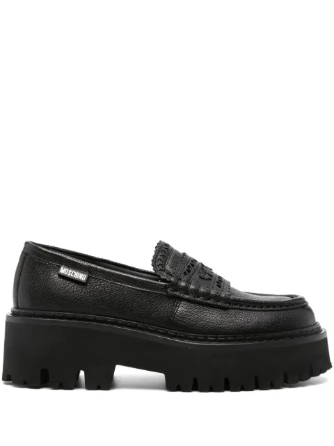 Moschino Hearted loafers