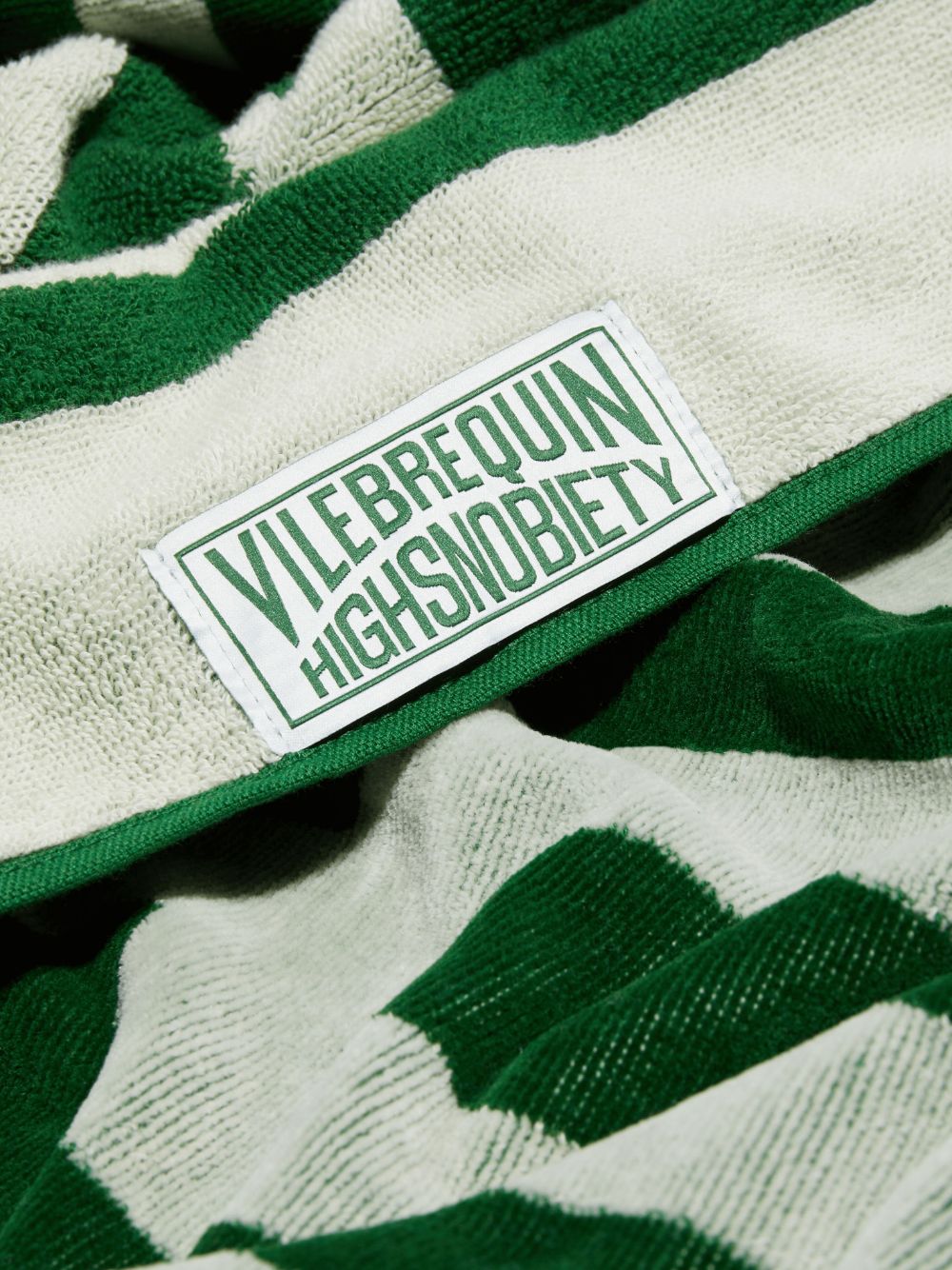 Vilebrequin x Highsnobiety cotton beach towel - Groen