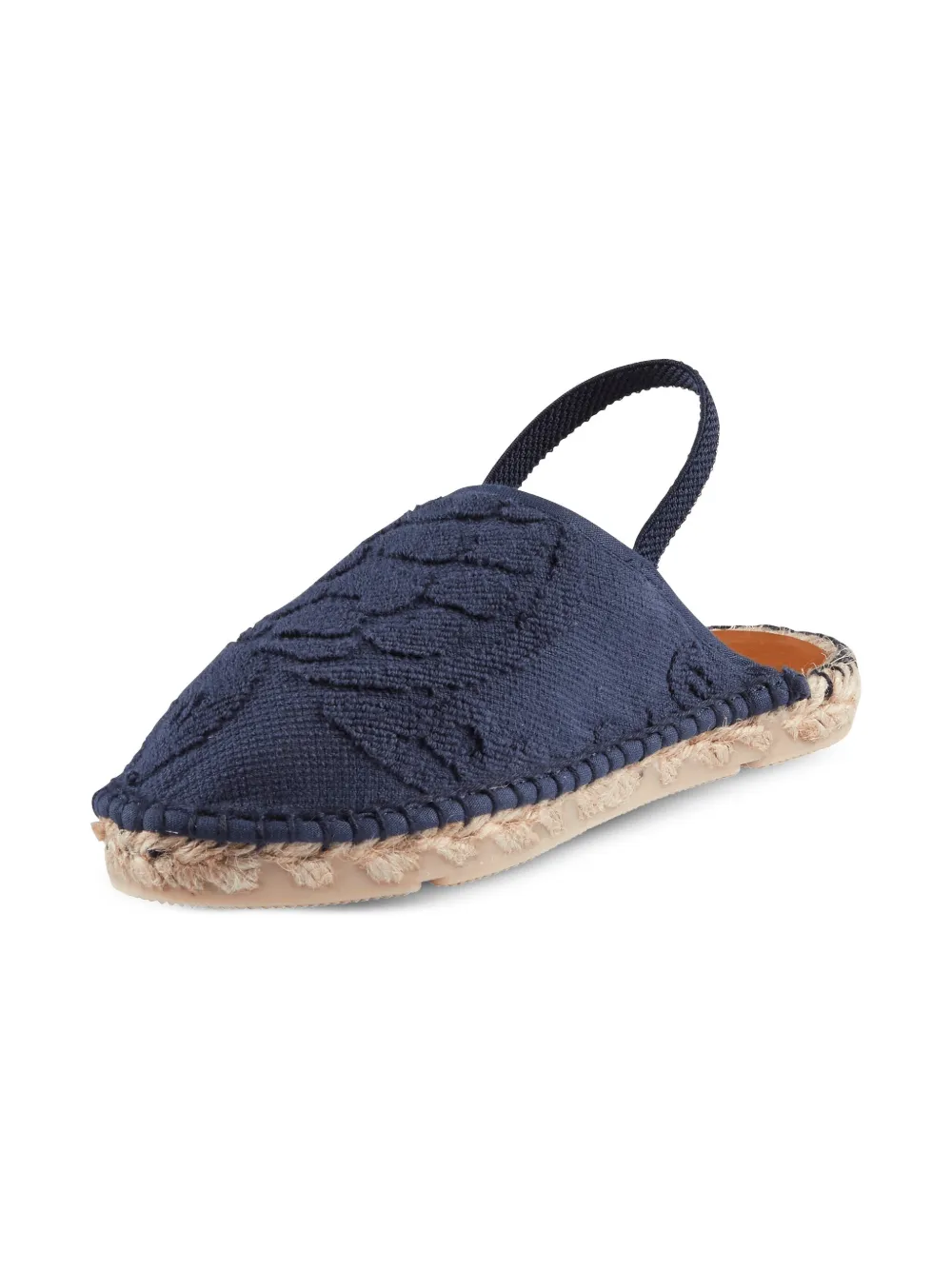 Vilebrequin Kids x Pare Gabia terry espadrilles Blue