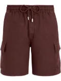 Vilebrequin multiple-pocket linen cargo pants - Brown