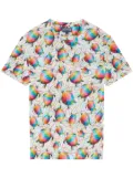 Vilebrequin x Okuda San Miguel turtle-print T-shirt - White