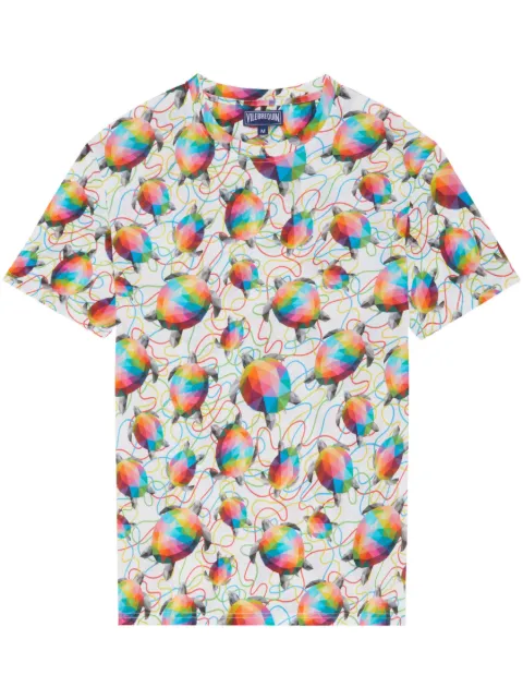 Vilebrequin x Okuda San Miguel turtle-print T-shirt