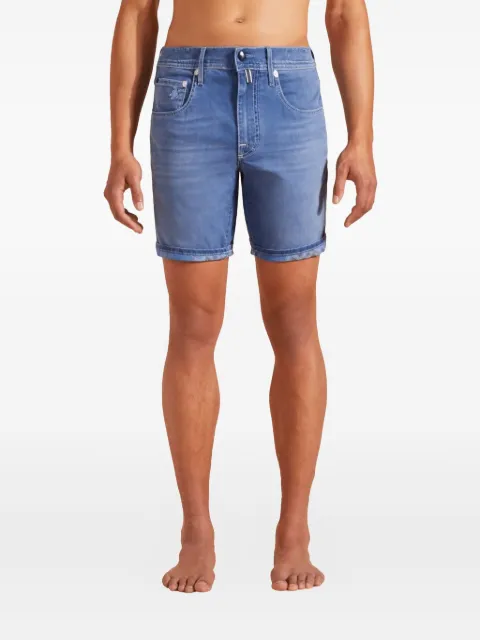 Vilebrequin tropical-turtles-print denim shorts