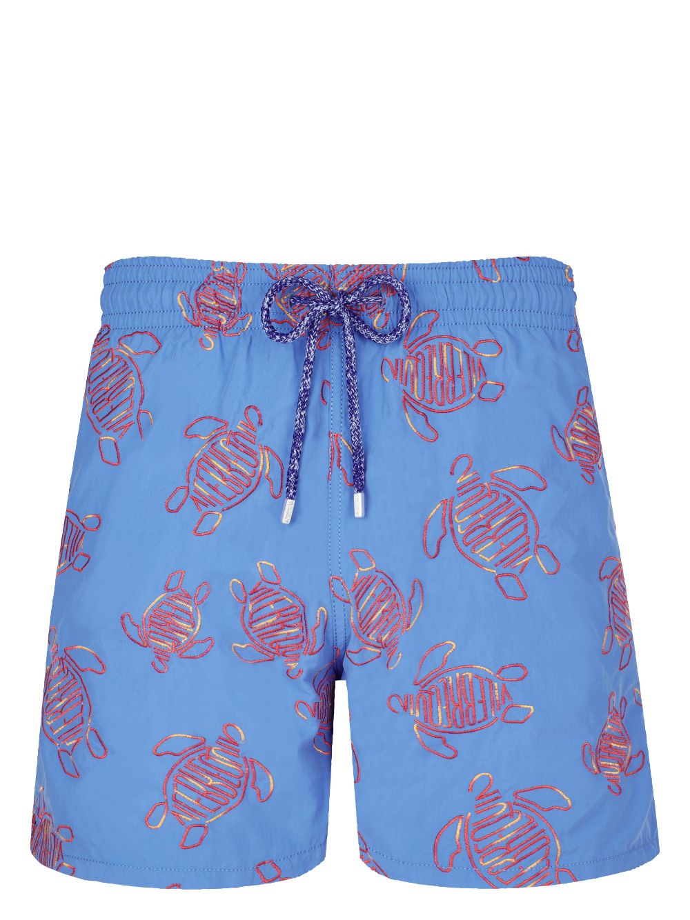 Vilebrequin Mistral Graphic-print Swim Shorts In Blue