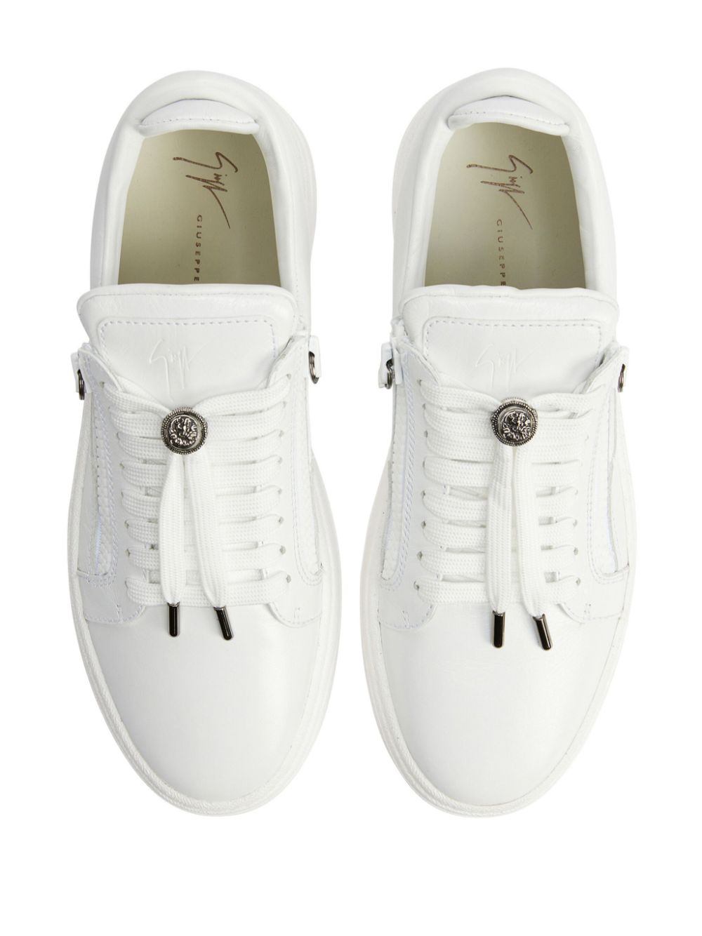 Giuseppe Zanotti Frankie low-top sneakers Wit