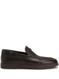 Giuseppe Zanotti The Maui leather slip-on loafers - Brown